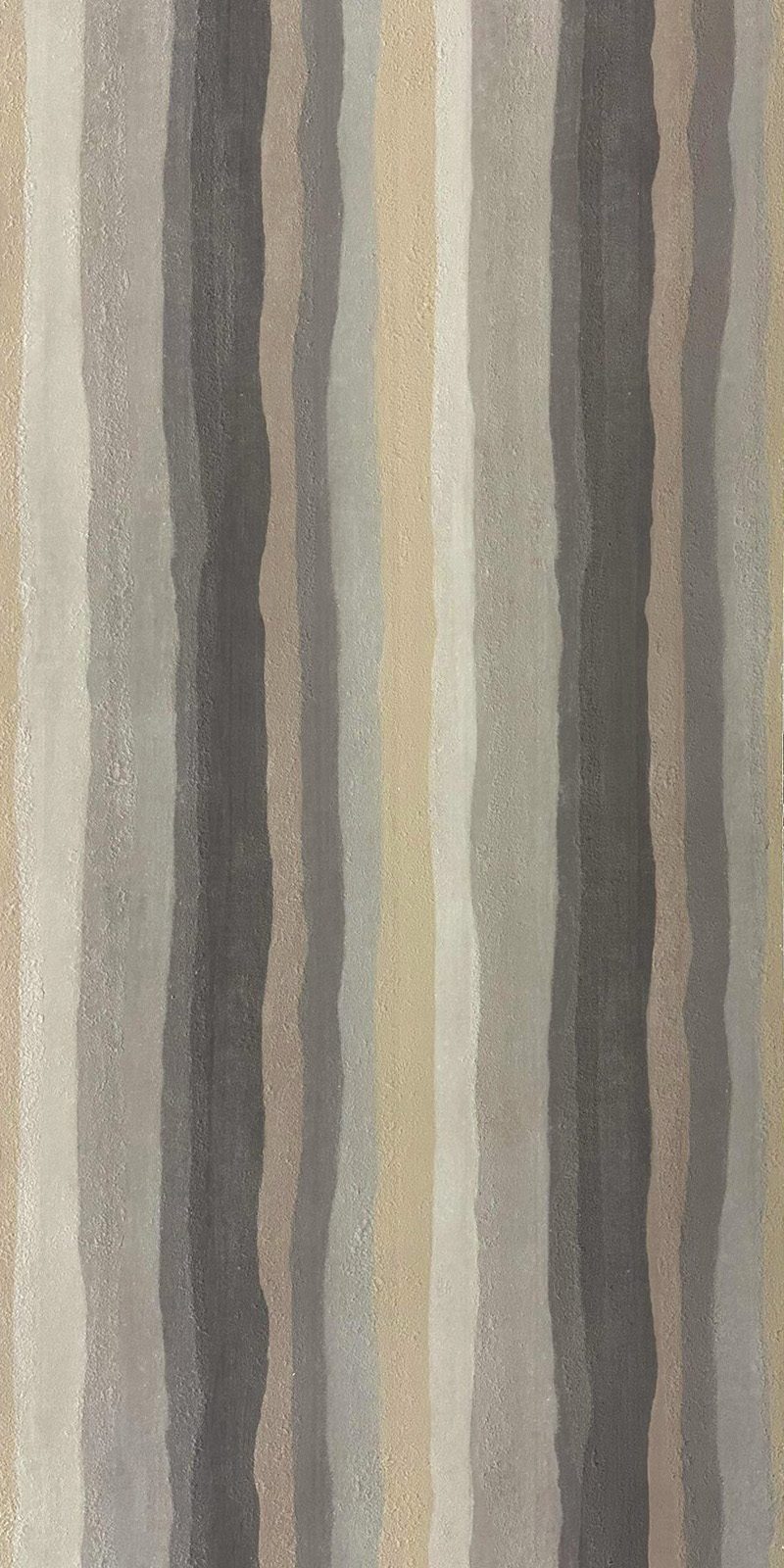 Rammed Earth Wall Yellow Grey